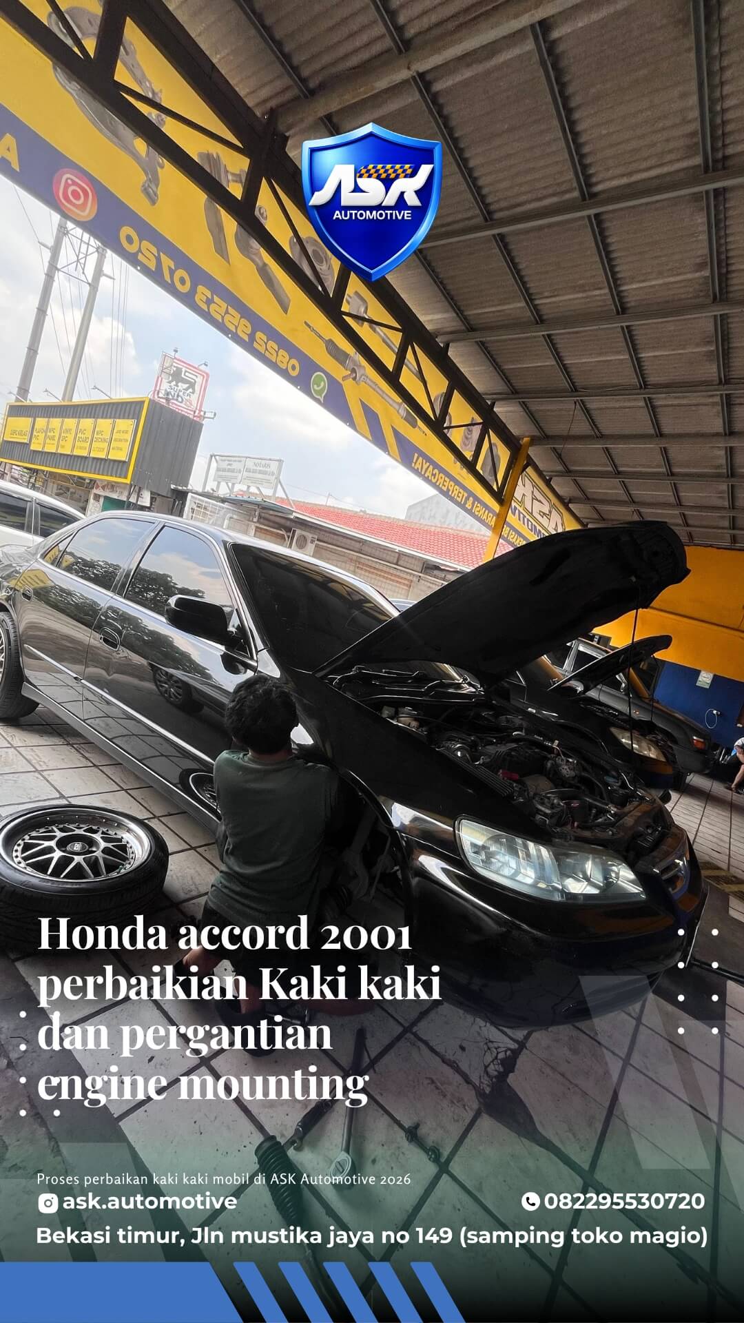 Honda Accord 2001 Perbaikan Kaki kaki