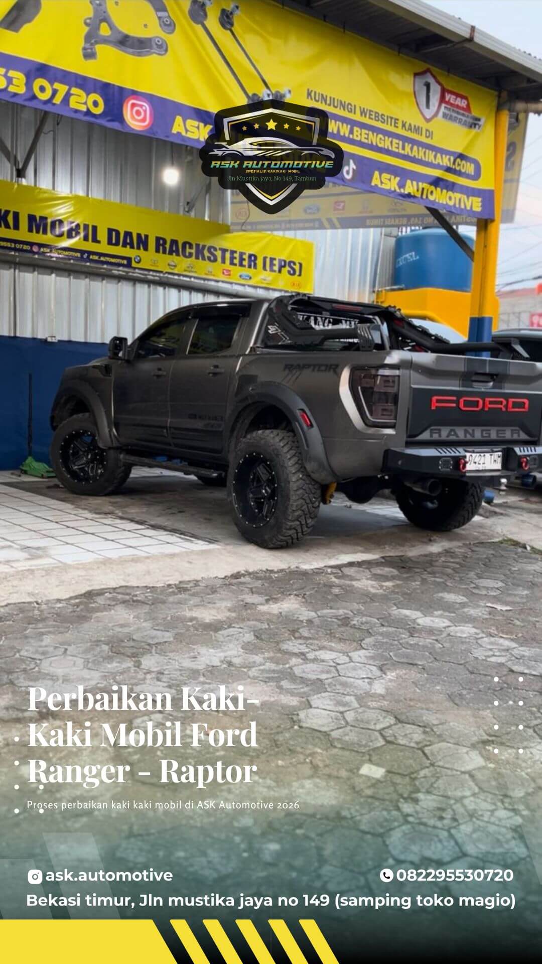 Perbaikan Kaki Kaki Mobil Ford Ranger Raptor Akang MV